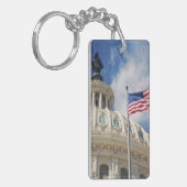 Porte-clés Les Etats-Unis, Colombie, Washington DC, bâtiment (Devant gauche)