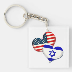 Porte-clés Les Etats-Unis et Israël