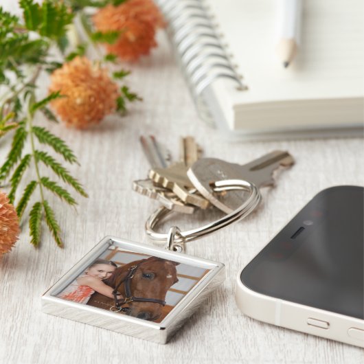 Porte-clés Les Etats-Unis, l'Illinois, Metamora, portrait du (Côté)