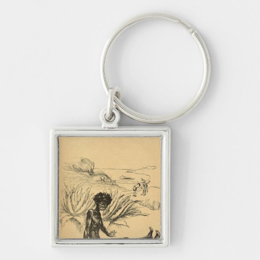 Porte-clés Les Etats-Unis prennent le Cuba d'Espagne (Devant)