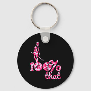 Porte-clés Les Femmes 100% Que Léopard Pink Sickle Cell Warri