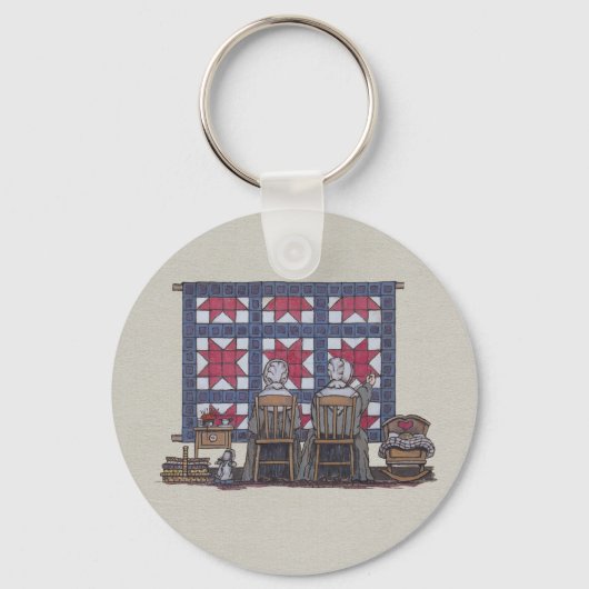 Porte-clés Les femmes Amish (Recto)