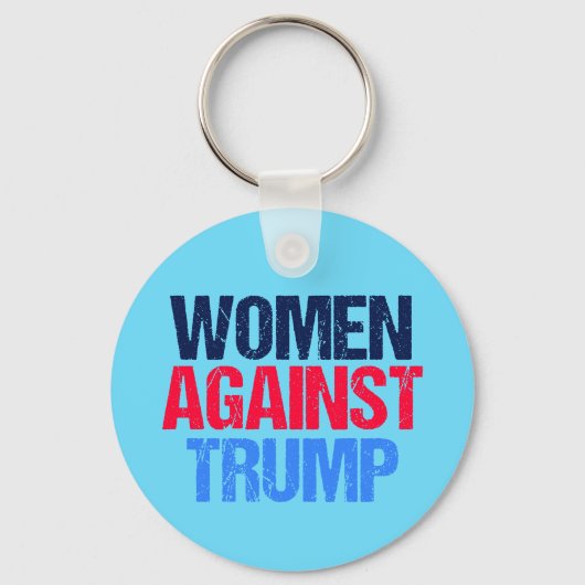 Porte-clés Les femmes contre Trump (Verso)