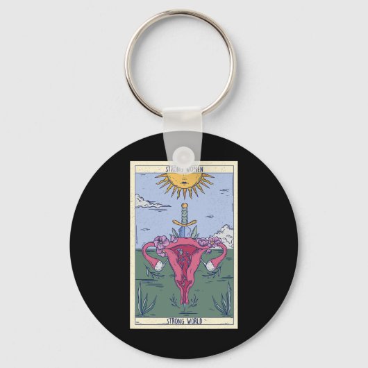Porte-clés Les femmes du monde fort (Recto)