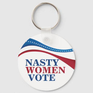 Porte-clés Les Femmes Nasty votent