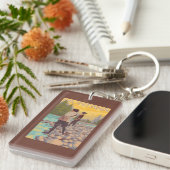 Porte-clés Les femmes pilotent la pêche - Montana (Devant droit)