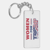 Porte-clés Les femmes pour Trump (Devant gauche)