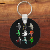 Porte-clés Les Filles de Halloween (Verso)