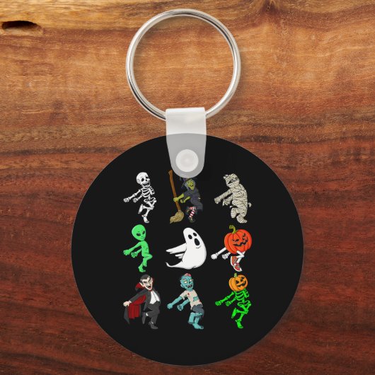 Porte-clés Les Filles de Halloween (Recto)