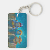 Porte-clés "Les Filles de la Piscine" (Dos)