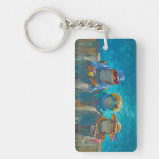 Porte-clés "Les Filles de la Piscine"