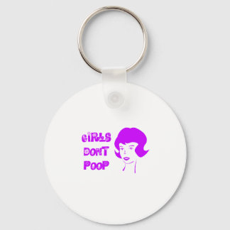 Porte-clés Les filles ne font pas de croix