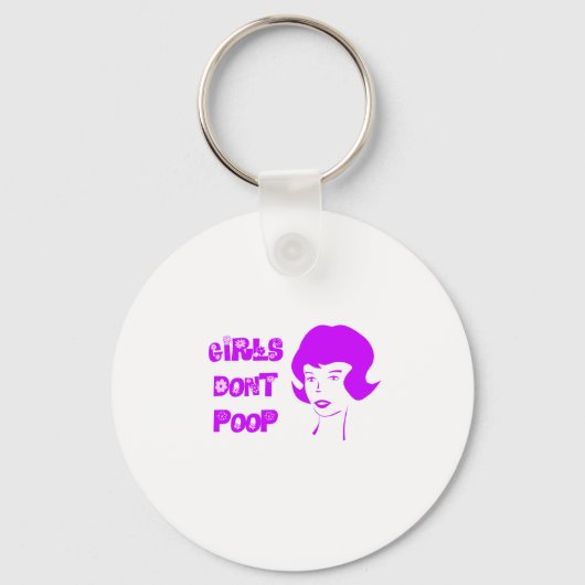 Porte-clés Les filles ne font pas de croix (Recto)