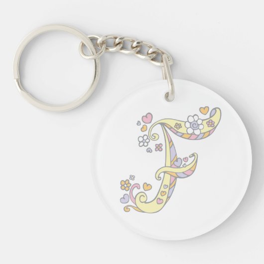 Porte-clés Les filles nommées de l'initiale F ont (Devant)