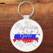 Porte-clés Les filles russes Rock ! (Recto)