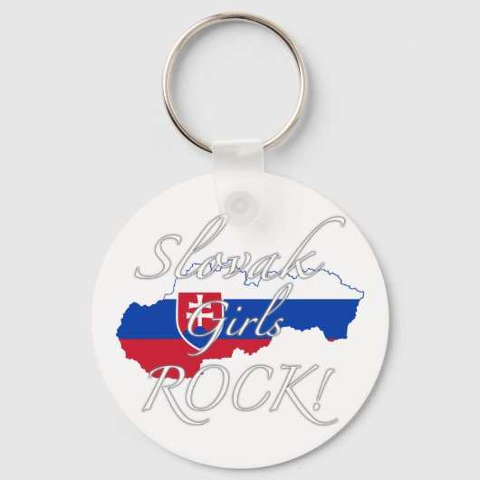 Porte-clés Les filles slovaques Rock ! (Recto)