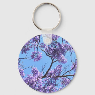 Porte-clés Les fleurs de Jacaranda