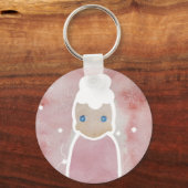 Porte-clés Les fleurs doivent être blanches (Recto)