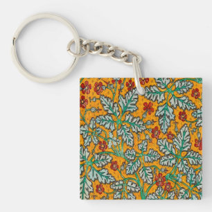 Porte-clés Les fleurs jaunes de Betty