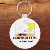 Porte-clés Les Floridiens le font....... (Recto)