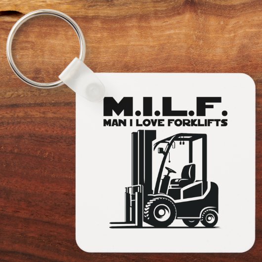 Porte-clés Les Forklifts (Recto)