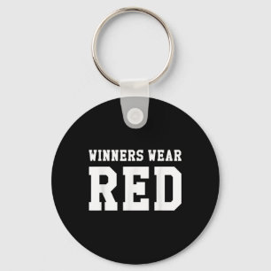 Porte-clés Les gagnants portent Red Camp Color War Team Compe