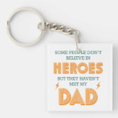 Porte-clés Les gens ne croient pas aux héros n'ont pas rencon (Devant)