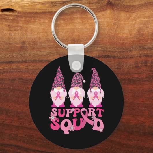 Porte-clés Les Gnomes soutiennent l'équipe Sensibilisation au (Recto)