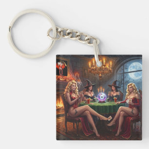 Porte-clés Les goules du poker vampire veulent juste s'amuser