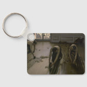 Porte-clés Les gratte-ciels de Gustave Caillebotte (Verso)