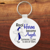Porte-clés Les héros deviennent des anges ALS (Recto)