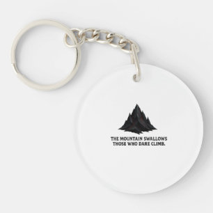Porte-clés Les hirondelles de montagne les plus courageuses -
