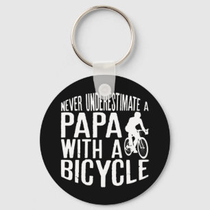 Porte-clés Les Hommes Ne Sous-Estiment Jamais Un Papa Avec Un