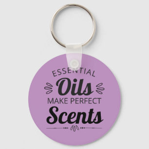 Porte-clés Les huiles essentielles sentent divinement bon