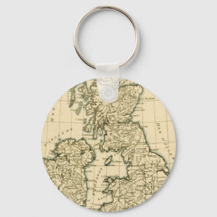Porte-clés Les îles britanniques