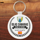 Porte-clés Les îles Canaries (Recto)
