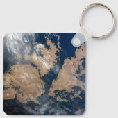 Porte-clés Les îles Falkland (îles Malvinas). (Dos)