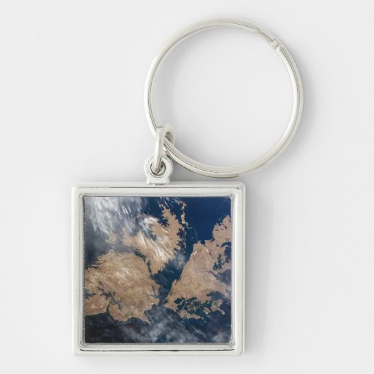 Porte-clés Les îles Falkland (îles Malvinas). (Devant)