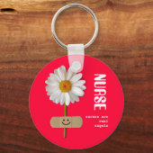 Porte-clés Les infirmières sont de vrais anges. Porte - clé d (Recto)