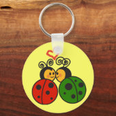 Porte-clés Les insectes amoureux (Recto)