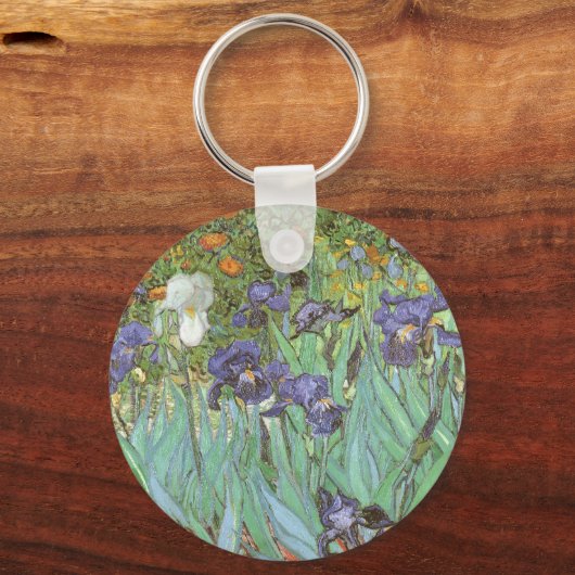 Porte-clés Les Iris de Vincent van Gogh (Recto)