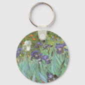 Porte-clés Les Iris par Vincent van Gogh (Verso)