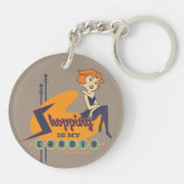 Porte-clés Les Jetsons | Le shopping est ma thérapie (Dos)