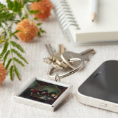 Porte-clés Les joueurs de backgammon (Côté)