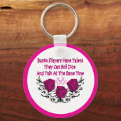 Porte-clés Les joueurs de Bunko ont du talent (Recto)