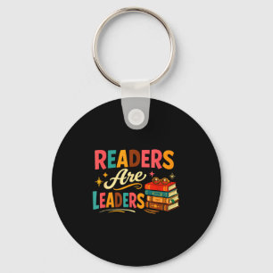 Porte-clés Les lecteurs sont des leaders amusants bibliophile
