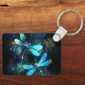 Porte-clés Les libellules du lac (Recto)