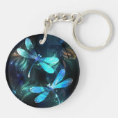 Porte-clés Les libellules du lac (Dos)