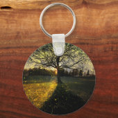 Porte-clés Les lucioles magiques paysage onirique (Recto)