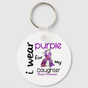 Porte-clés Les lupus I PORTENT le POURPRE POUR MA FILLE 43